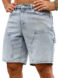 Men's Shorts with Double-Layer Front Panels