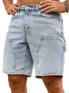 Men's Shorts with Double-Layer Front Panels