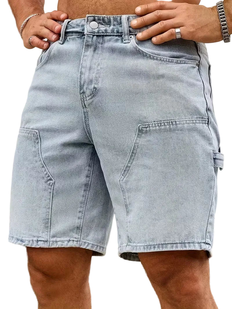Men's Shorts with Double-Layer Front Panels