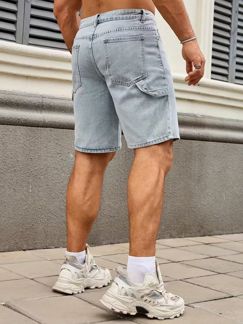 Men's Shorts with Double-Layer Front Panels